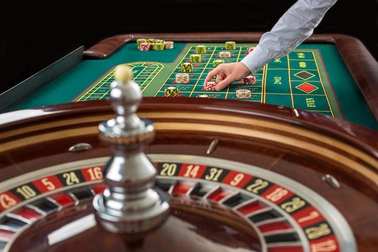 Studio live dealer Free Bet Blackjack puas69 dengan interface pemain di layar